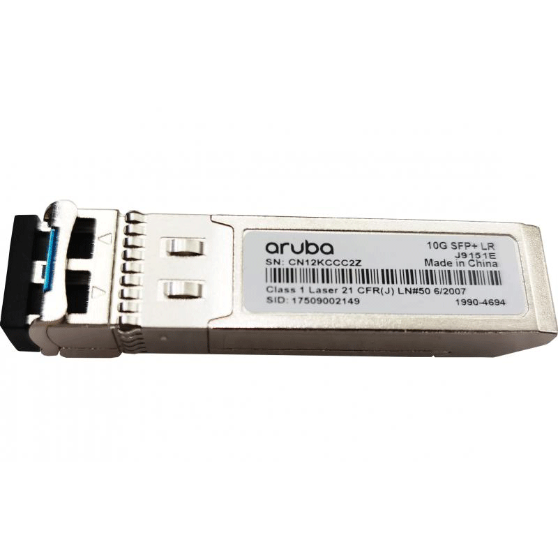 Aruba 10G SFP+ LC LR 10KM SMF XCVR