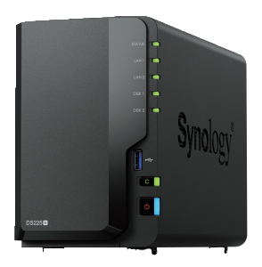 Alternative view of Synology DiskStation DS225+ 2-Bay