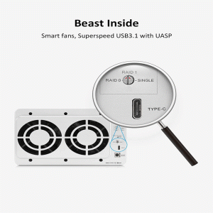 Alternative view of TerraMaster D5-300